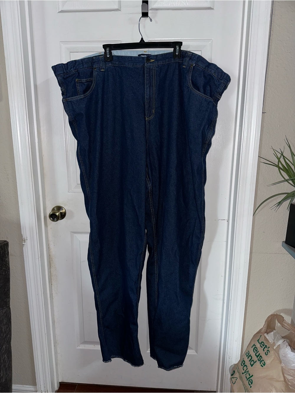 KingSize Blue Denim Jeans Size 58 X 38 Men's